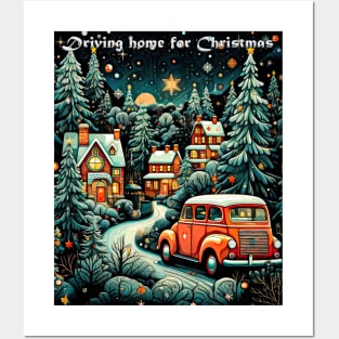 Driving Home For Christmas 1 Posters and Art